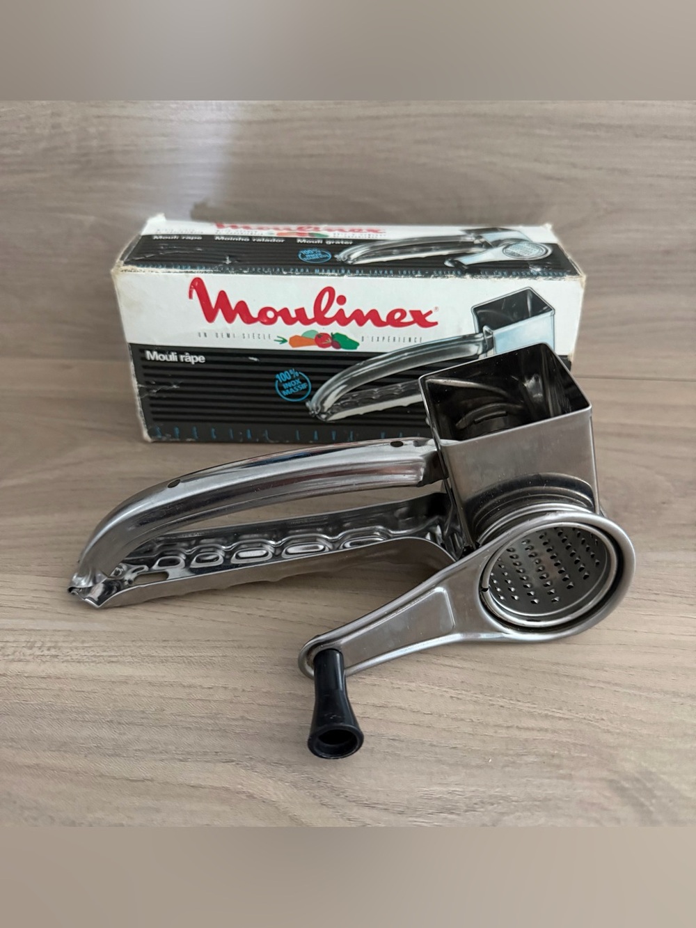 Moulinex Mouli Rotary Grater Slicer 456 France